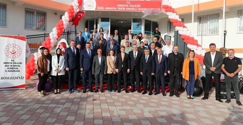 Valimiz Önder BAKAN, İlkay-Selahattin Saka Kreş ve Gündüz Bakım Evi ile Özel Amasya Tekin Engelli Bakım Merkezinin Açılışlarını Gerçekleştirdi